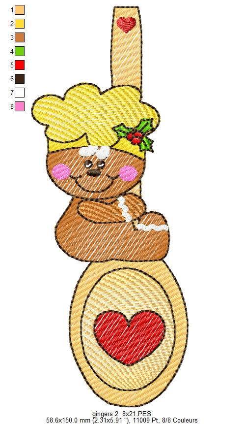 Gingerbread Embroidery Collection - Image 7
