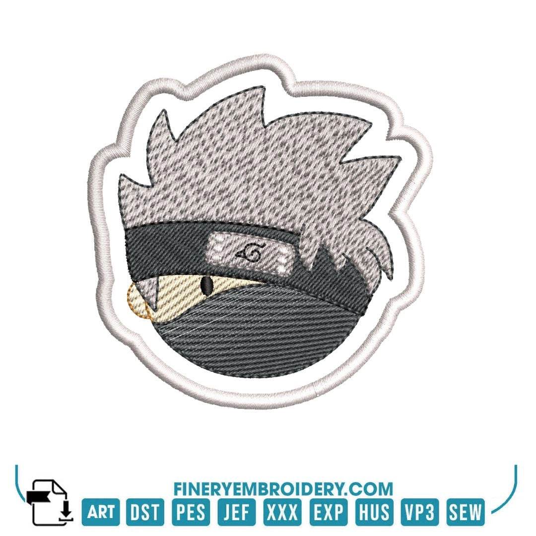 Anime-Inspired Naruto Character Embroidery Designs Pack – 6 Sizes | FineryEmbroidery - Image 4