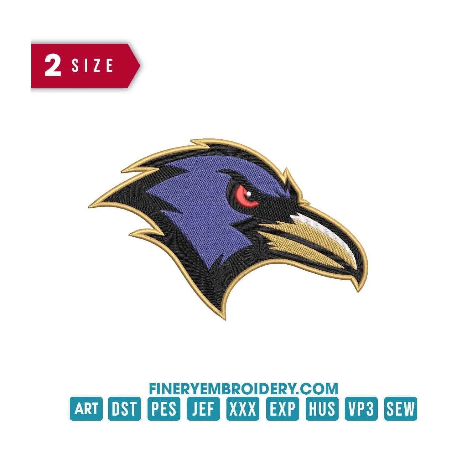 Baltimore Ravens 5 : Embroidery Design