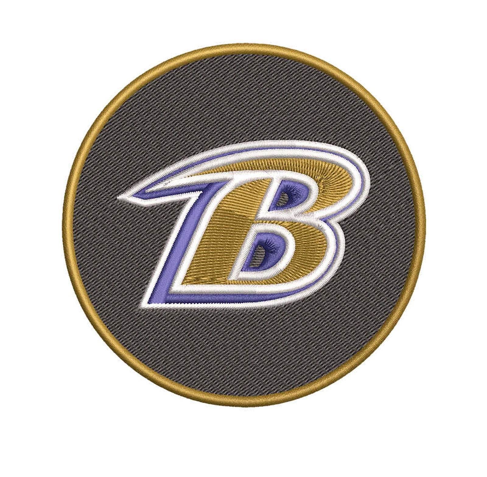 BALTIMORE RAVENS- Pack of 6 Designs - Embroidery Design - Image 5