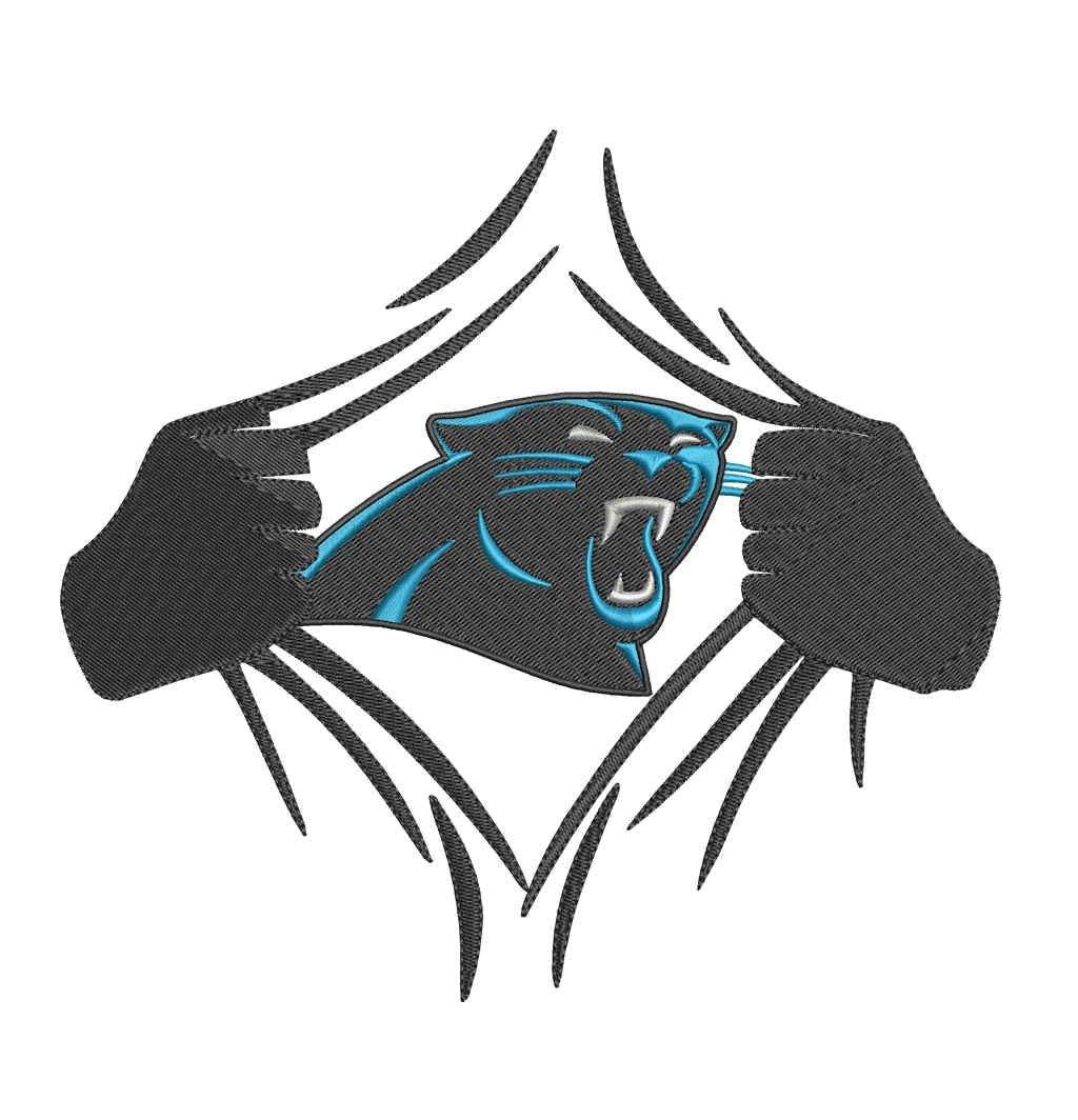 Carolina Panthers - Pack of 6 Designs - Embroidery Design - Image 7
