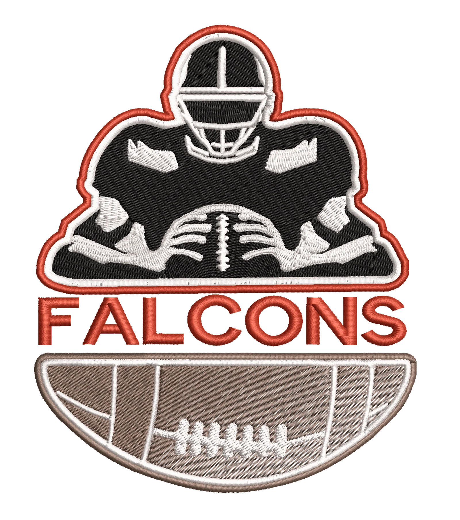 Chicago Bears Team Player : Embroidery Design - Image 3