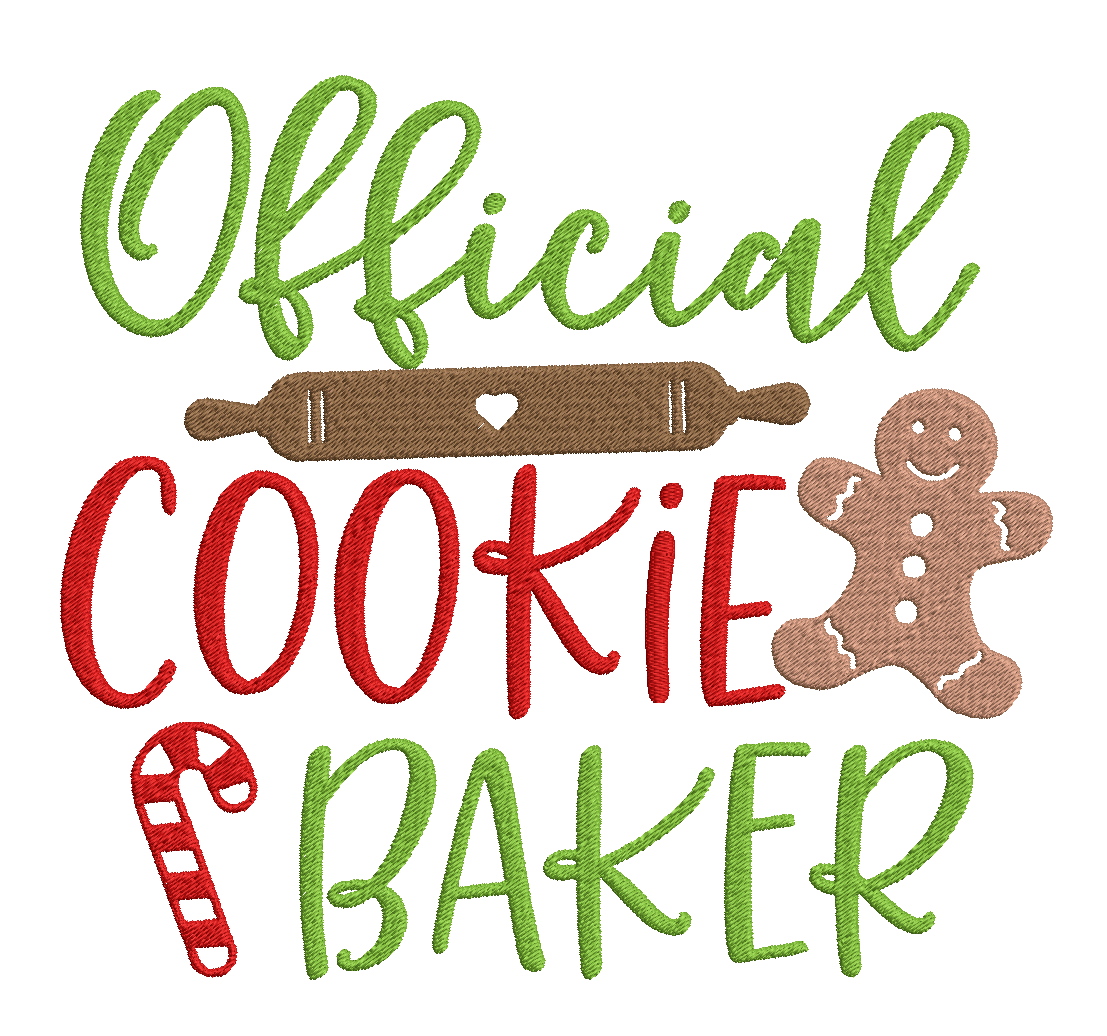 Christmas Baking Quotes - Designs pack : Embroidery Design - Image 10