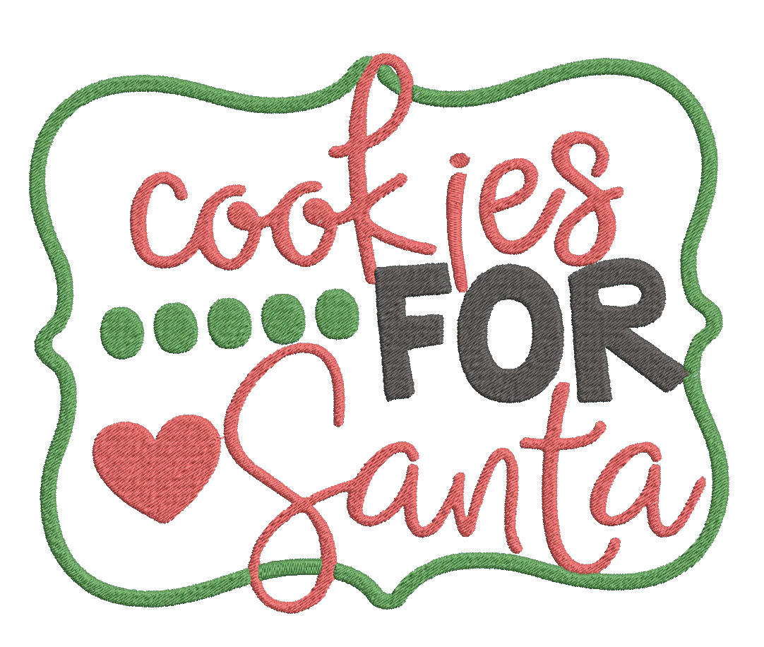 Christmas Baking Quotes - Designs pack : Embroidery Design - Image 7