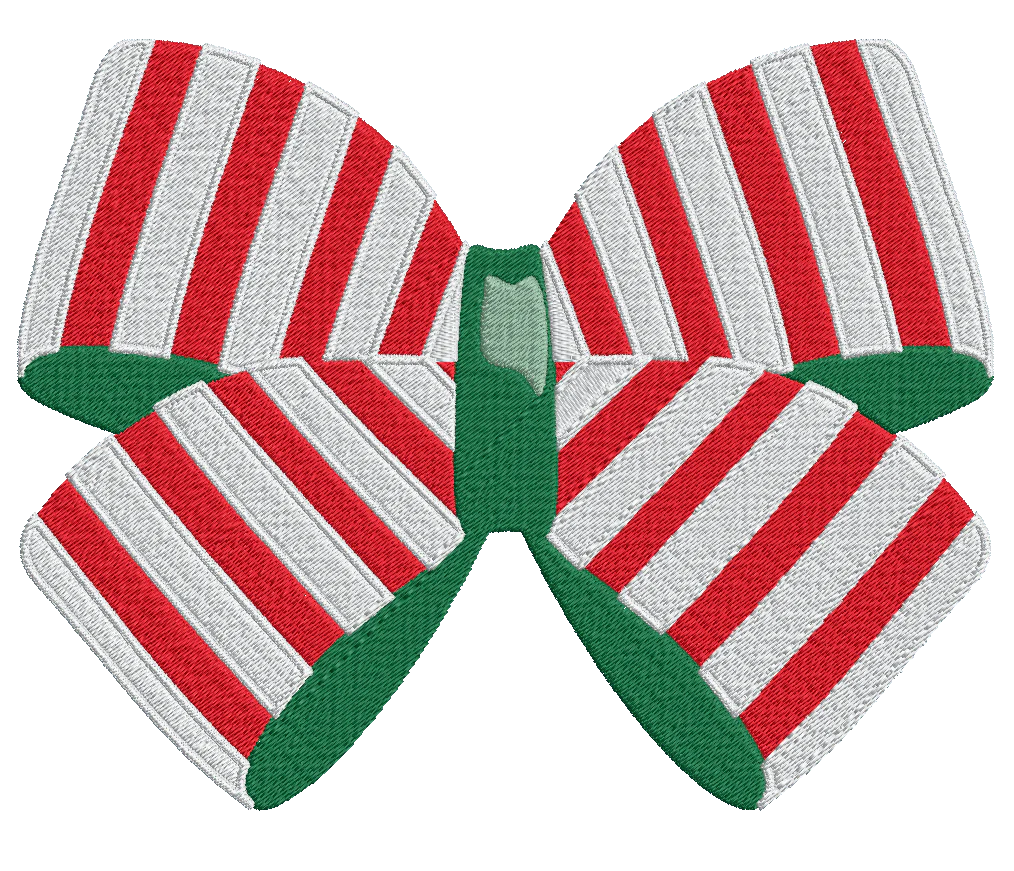 Christmas Bows : Design Pack - Embroidery Design - Image 5