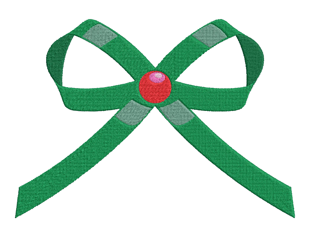 Christmas Bows : Design Pack - Embroidery Design - Image 9