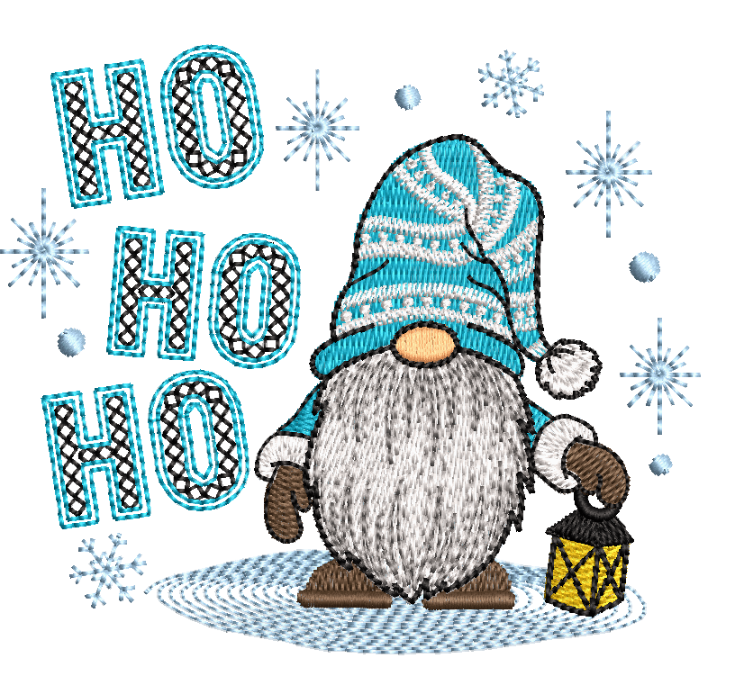 Christmas Gnome 2: Embroidery Design - Image 2