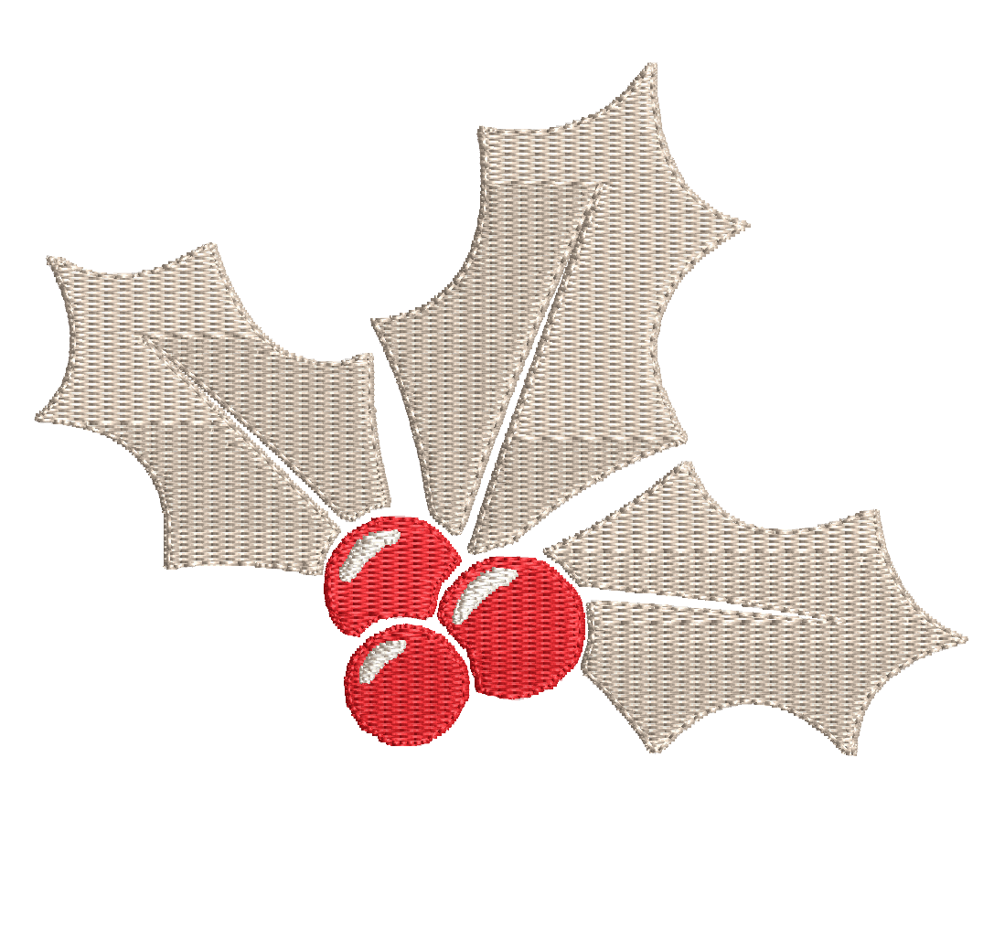 Christmas Holy : Embroidery Design - Image 2