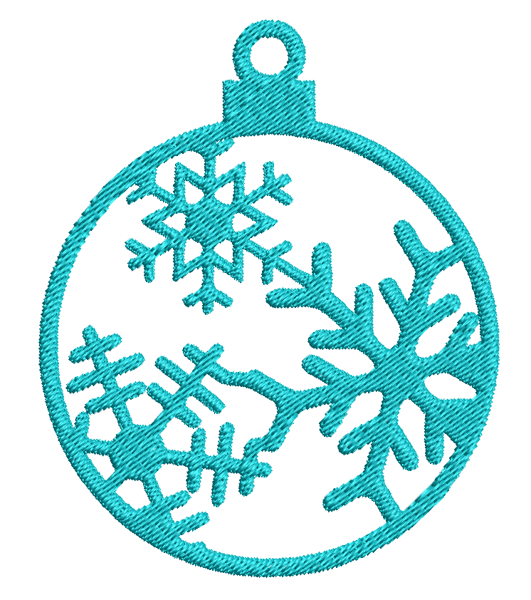 Christmas Ornaments - Designs Pack 2 : Embroidery Design - Image 10