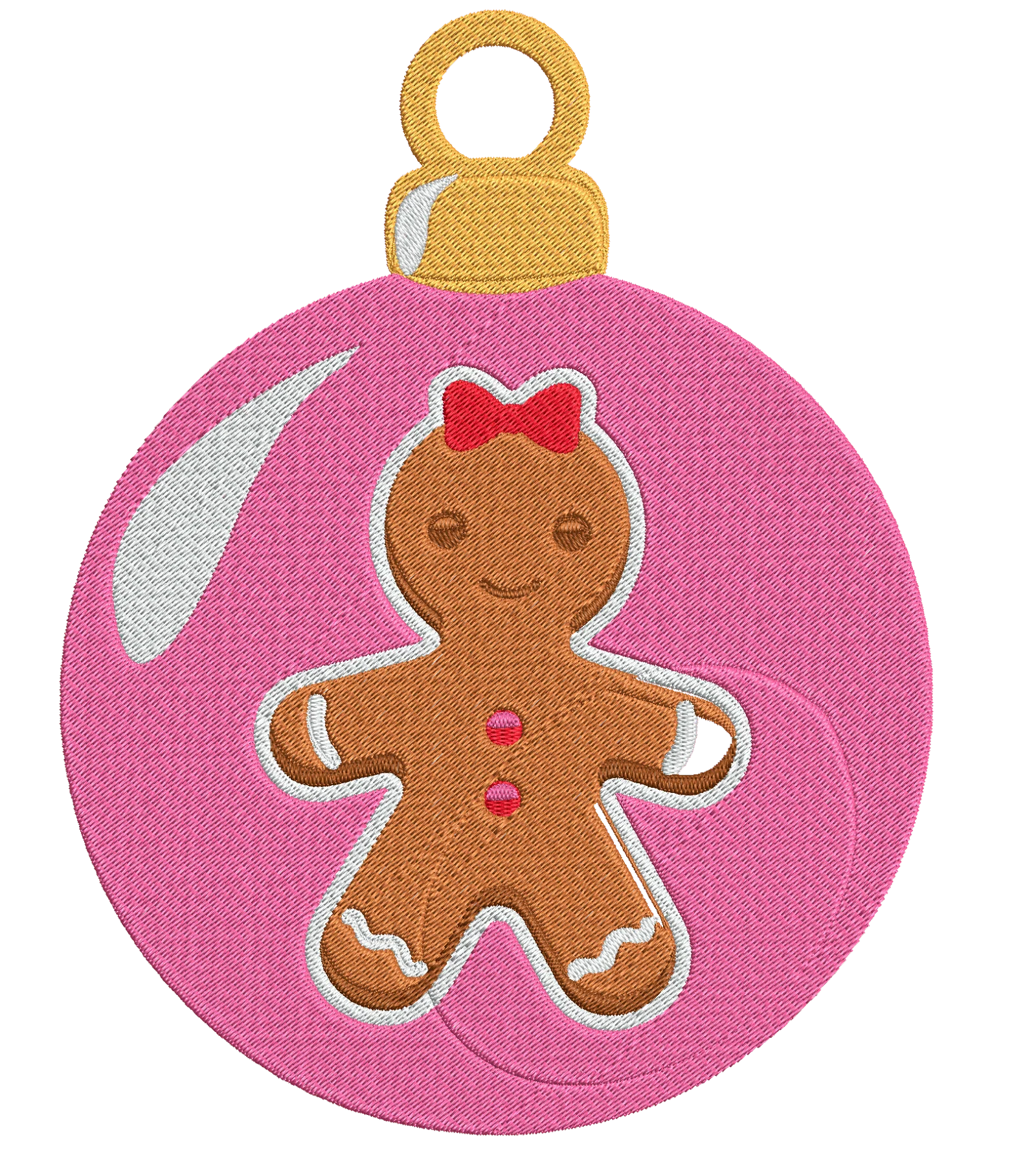 Christmas Ornaments - Designs Pack 3 : Embroidery Design - Image 4