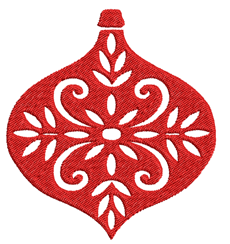 Christmas Ornaments - Designs Pack : Embroidery Design - Image 4