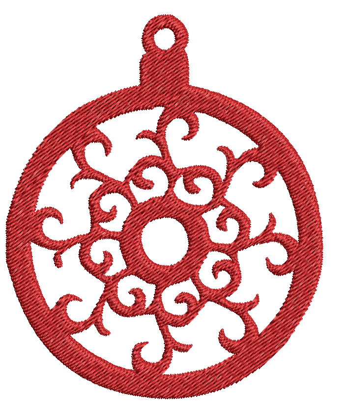 Christmas Ornaments - Designs Pack : Embroidery Design - Image 5