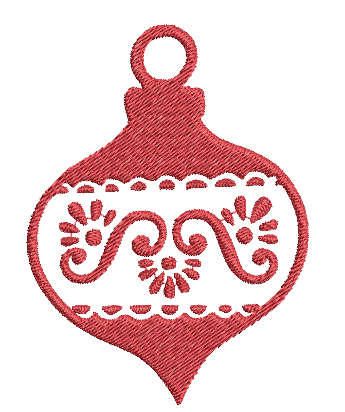 Christmas Ornaments - Designs Pack : Embroidery Design - Image 6