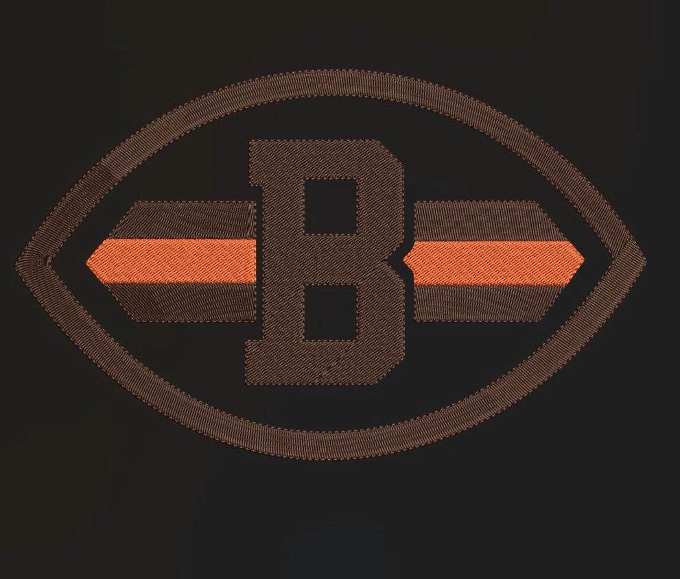 CLEVELAND BROWNS- Football Team Embroidery Pack of 6 Designs - Image 5