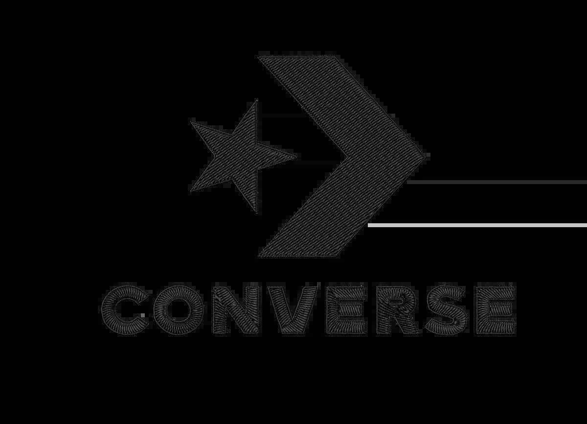 Converse Arrow Embroidery Design - Image 2