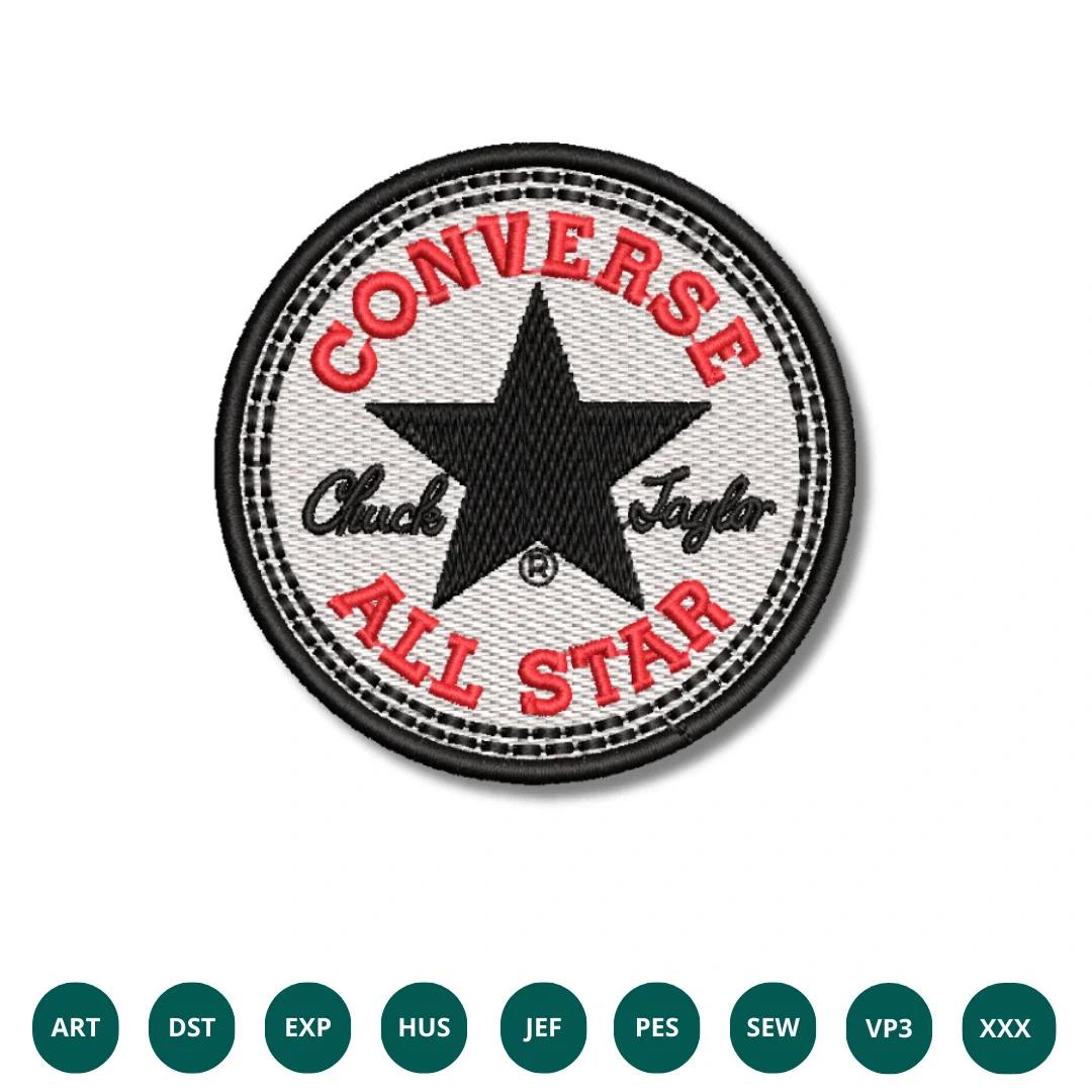 Converse Chuck Taylor Embroidery Design - Image 2