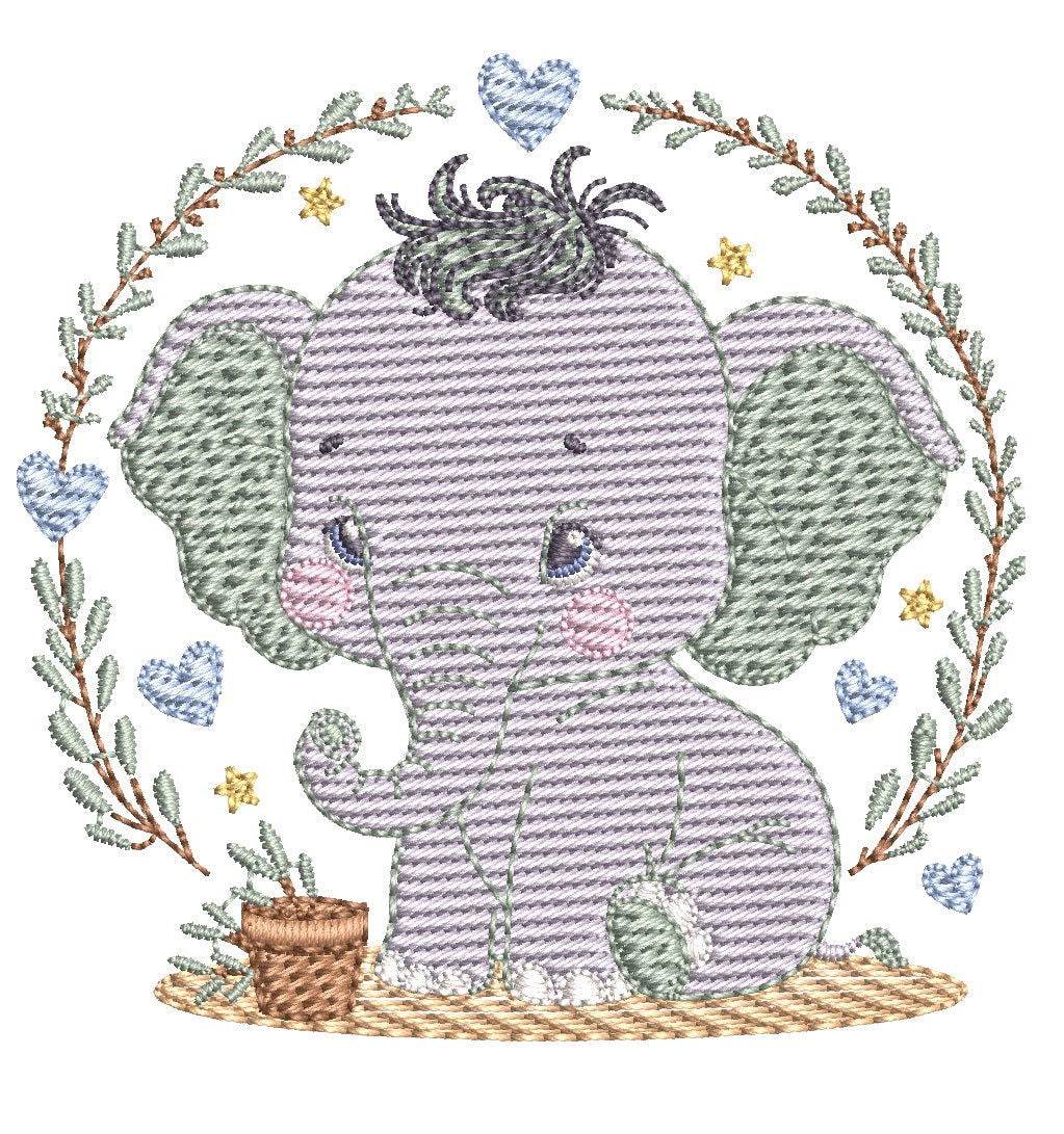 Cute little elephant   – 7 Sizes - Image 2