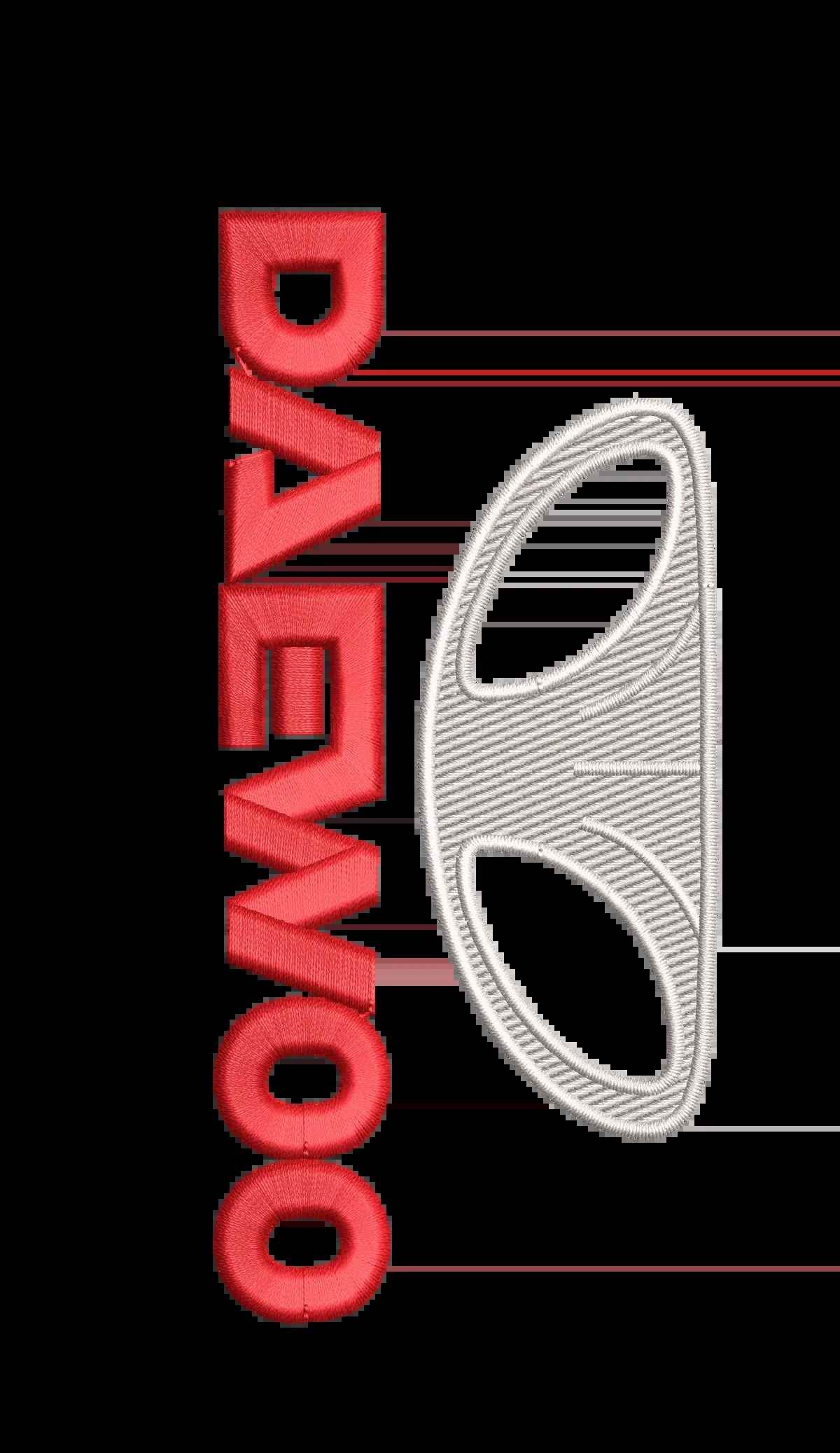Daewoo 2 - Embroidery Design - Image 2