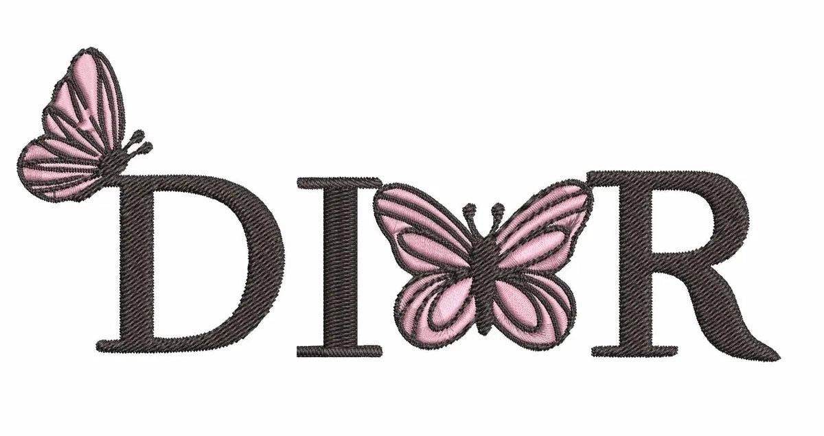 Dior Butterflies - Embroidery Design - Image 4