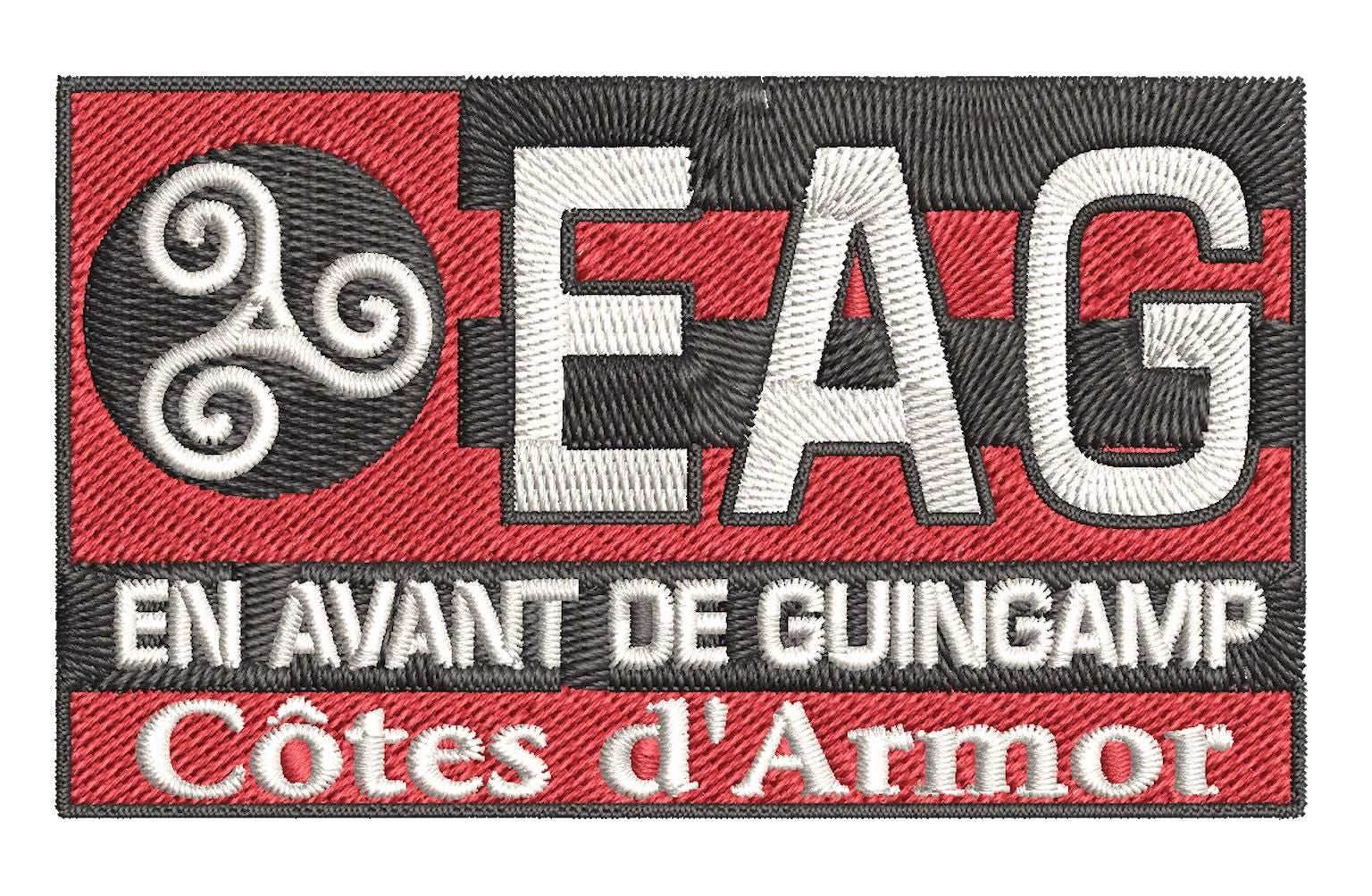 EA Guingamp Football Team: Embroidery Design - Image 2