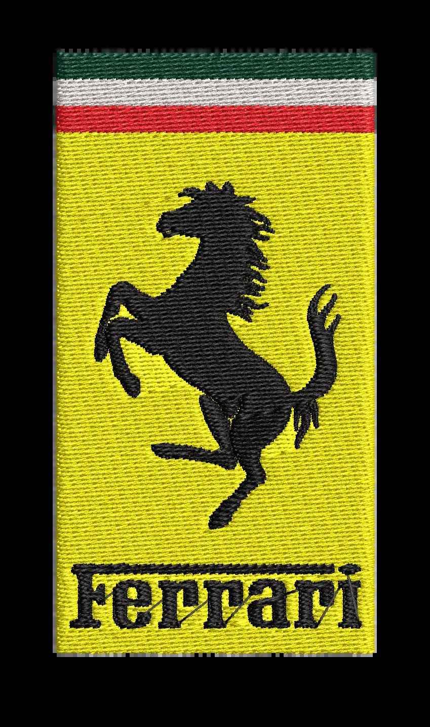 Ferrari 4 - Embroidery Design - Image 2