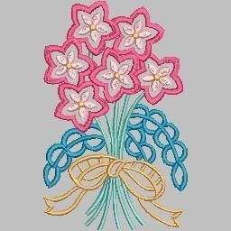 Floral Appliques: Embroidery Design Pack - Image 4