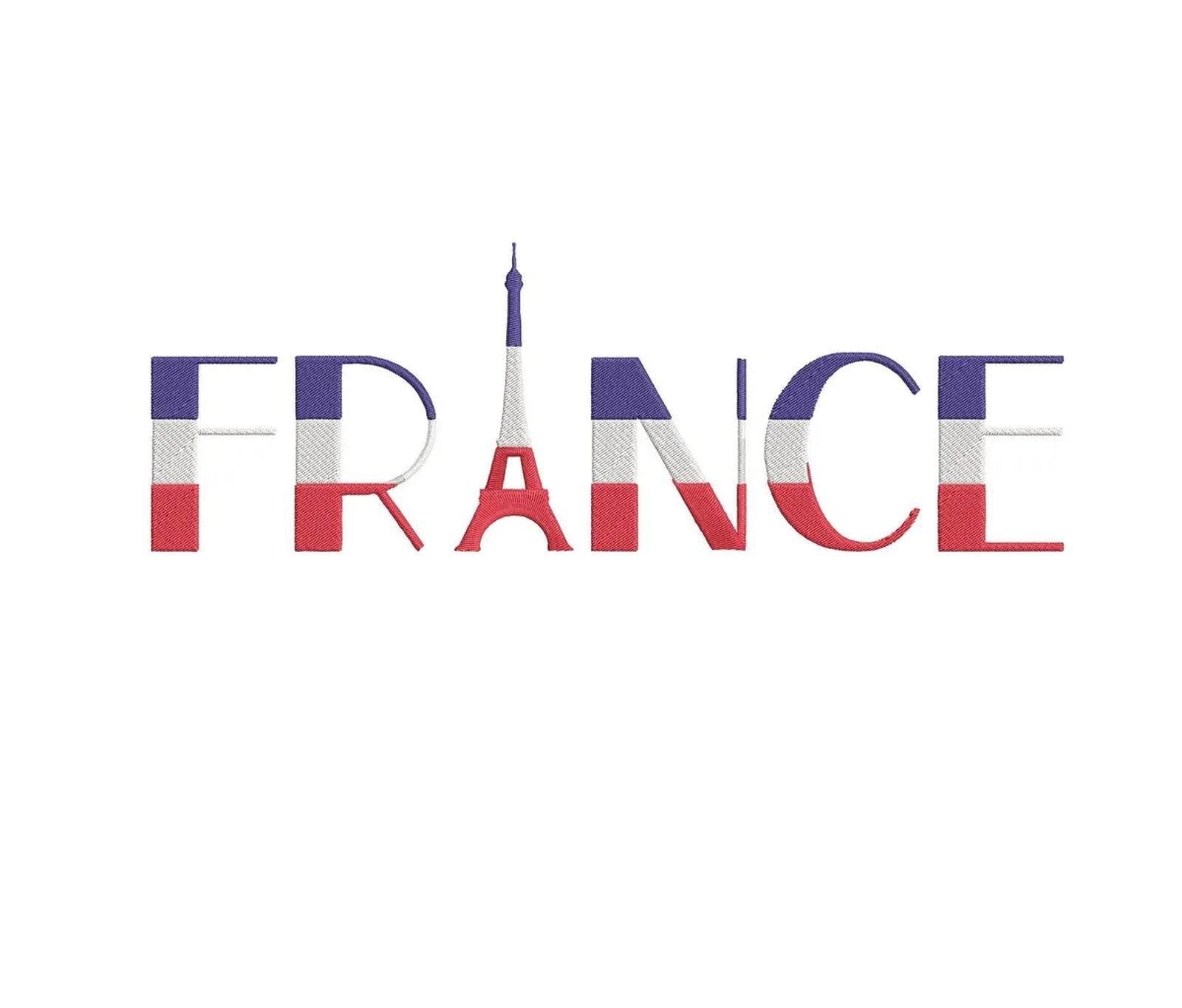French Touch in Paris- Pack of 4 Designs - Embroidery Designs - Image 7