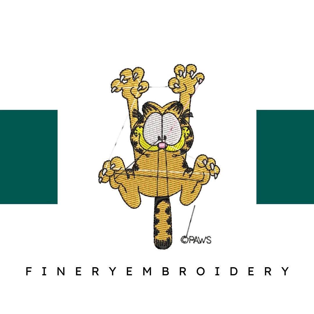 Garfield 12 - Embroidery Design
