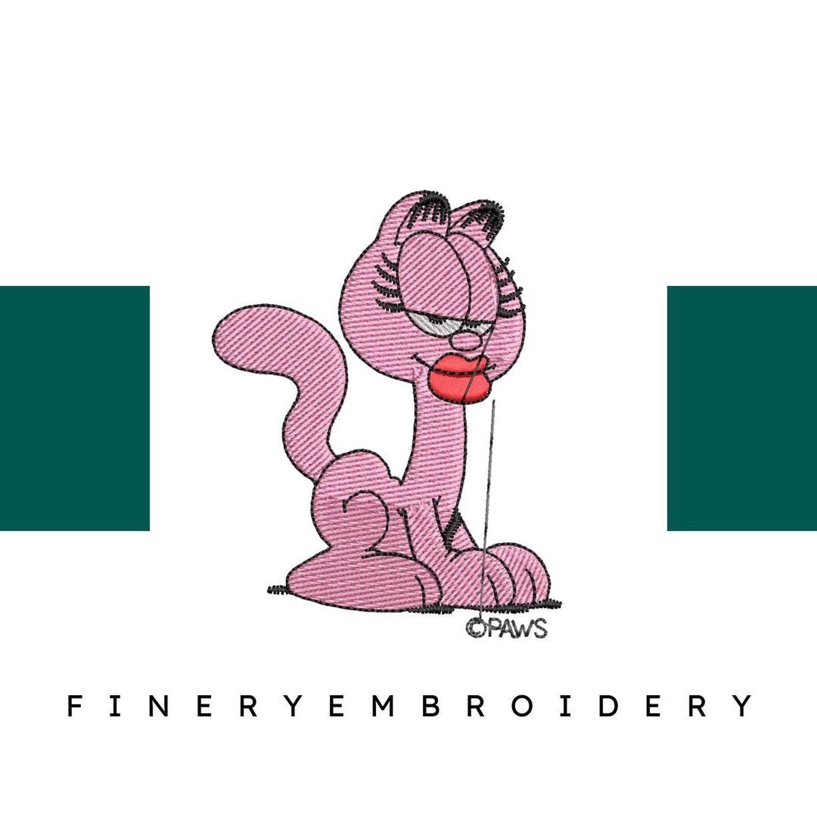 Garfield 13 - Embroidery Design