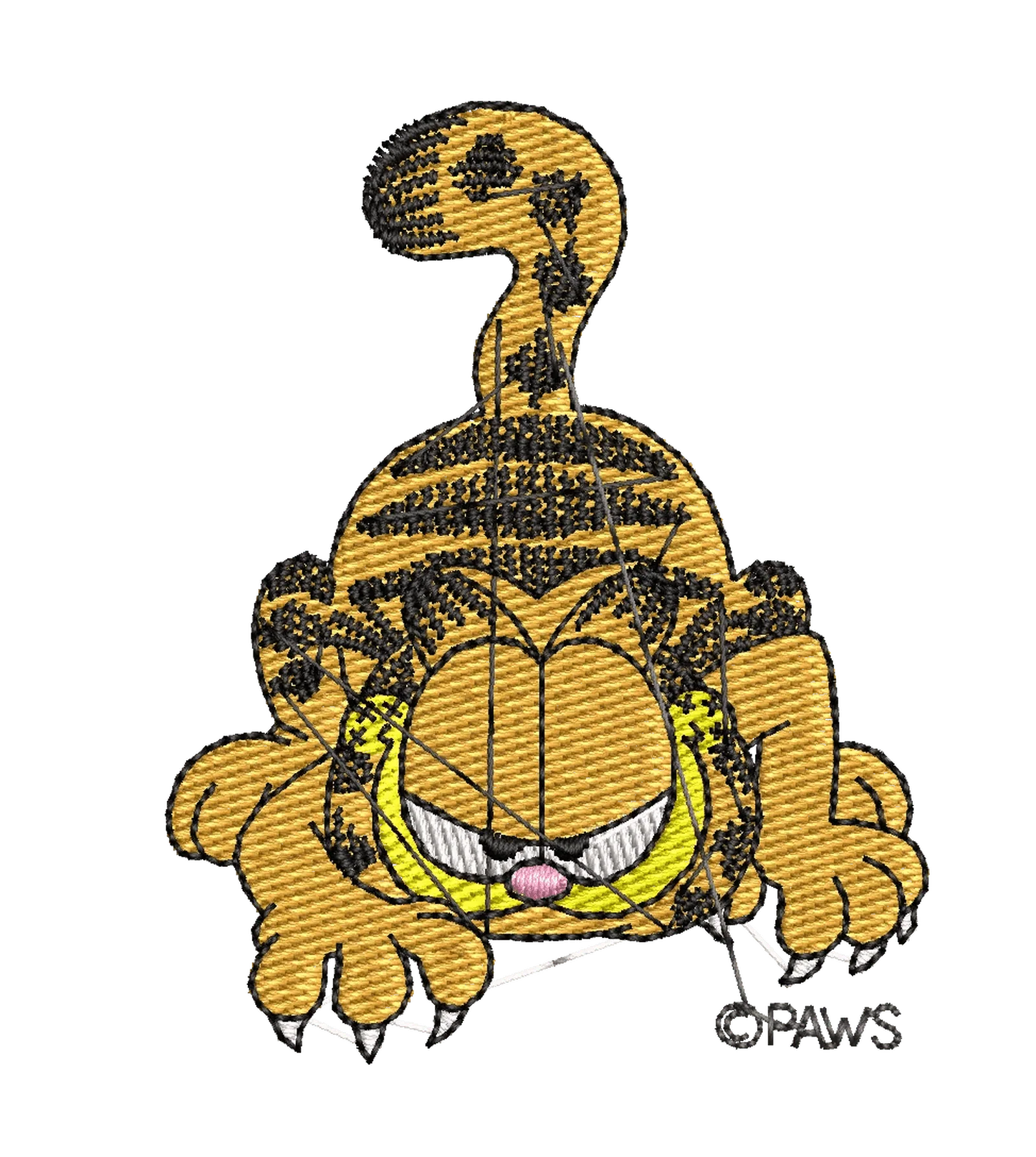Garfield 15 - Embroidery Design - Image 2