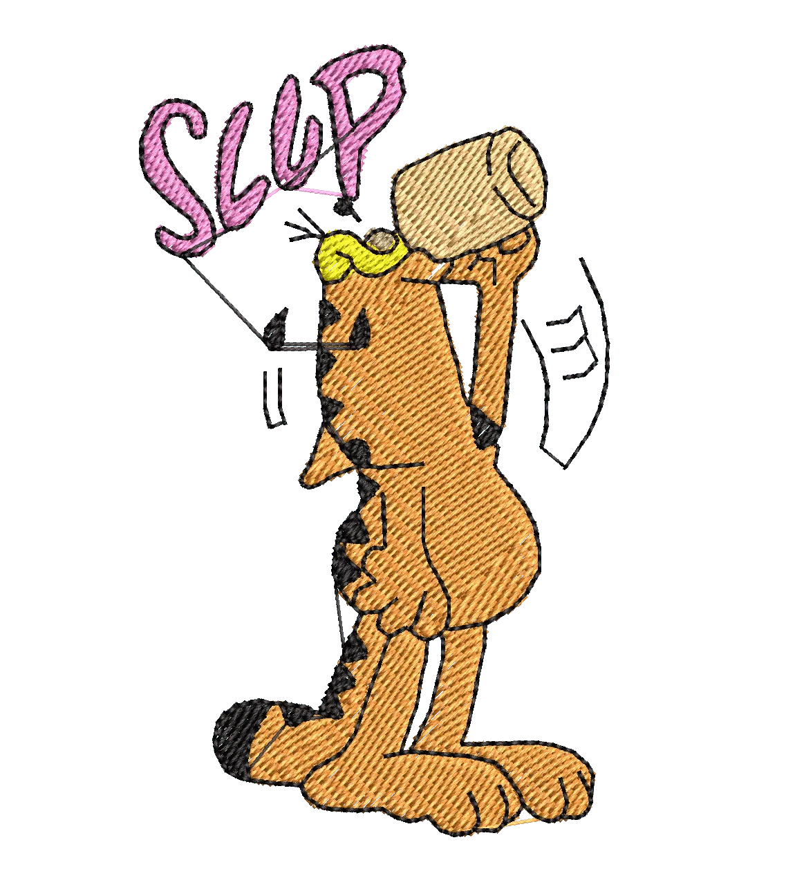 Garfield 26 - Embroidery Design - Image 2