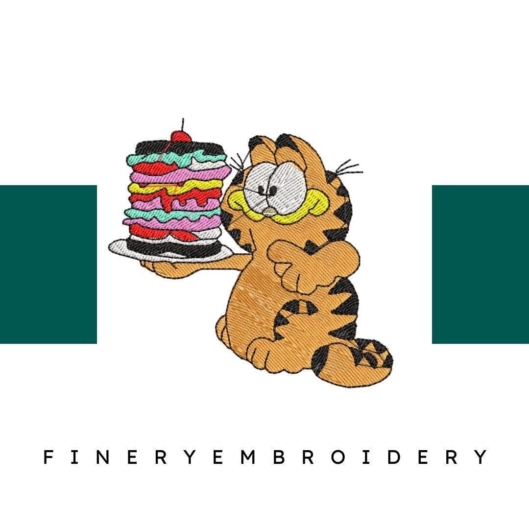 Garfield 27 - Embroidery Design
