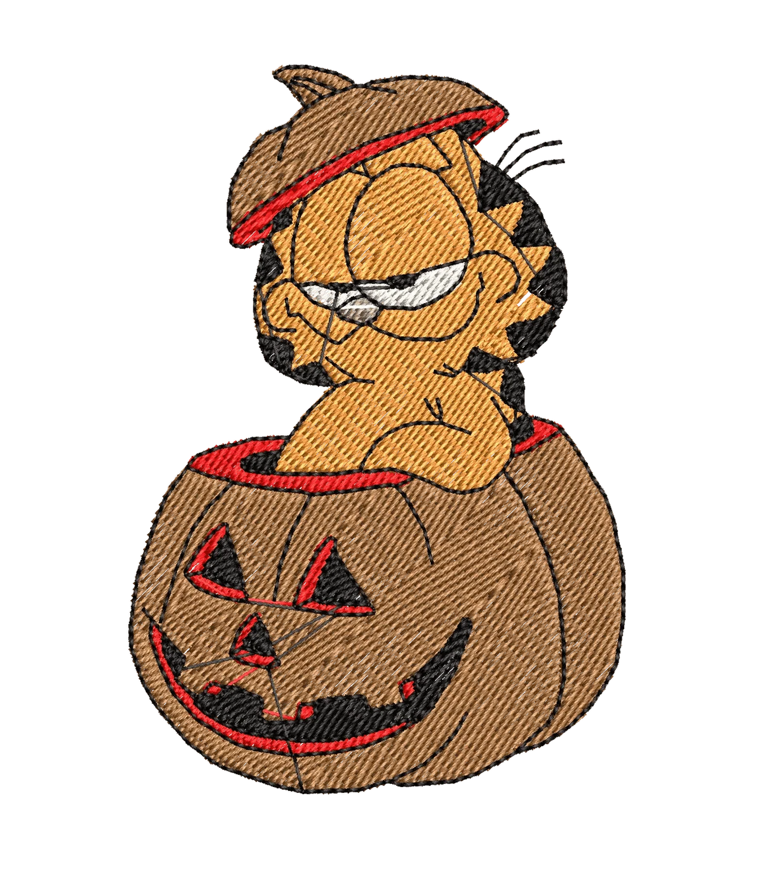 Garfield 28 - Embroidery Design - Image 2