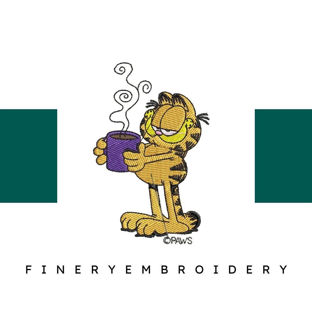 Garfield 03 - Embroidery Design
