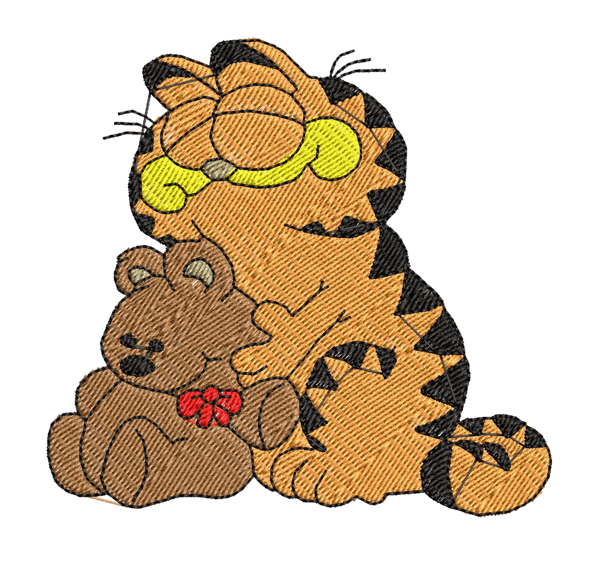 Garfield 30 - Embroidery Design - Image 2