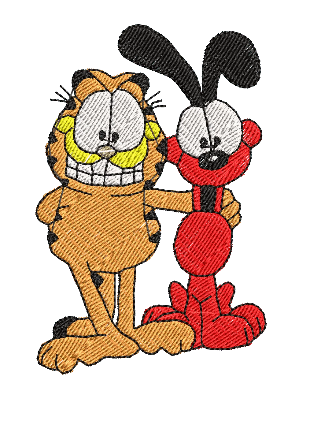 Garfield 31 - Embroidery Design - Image 2