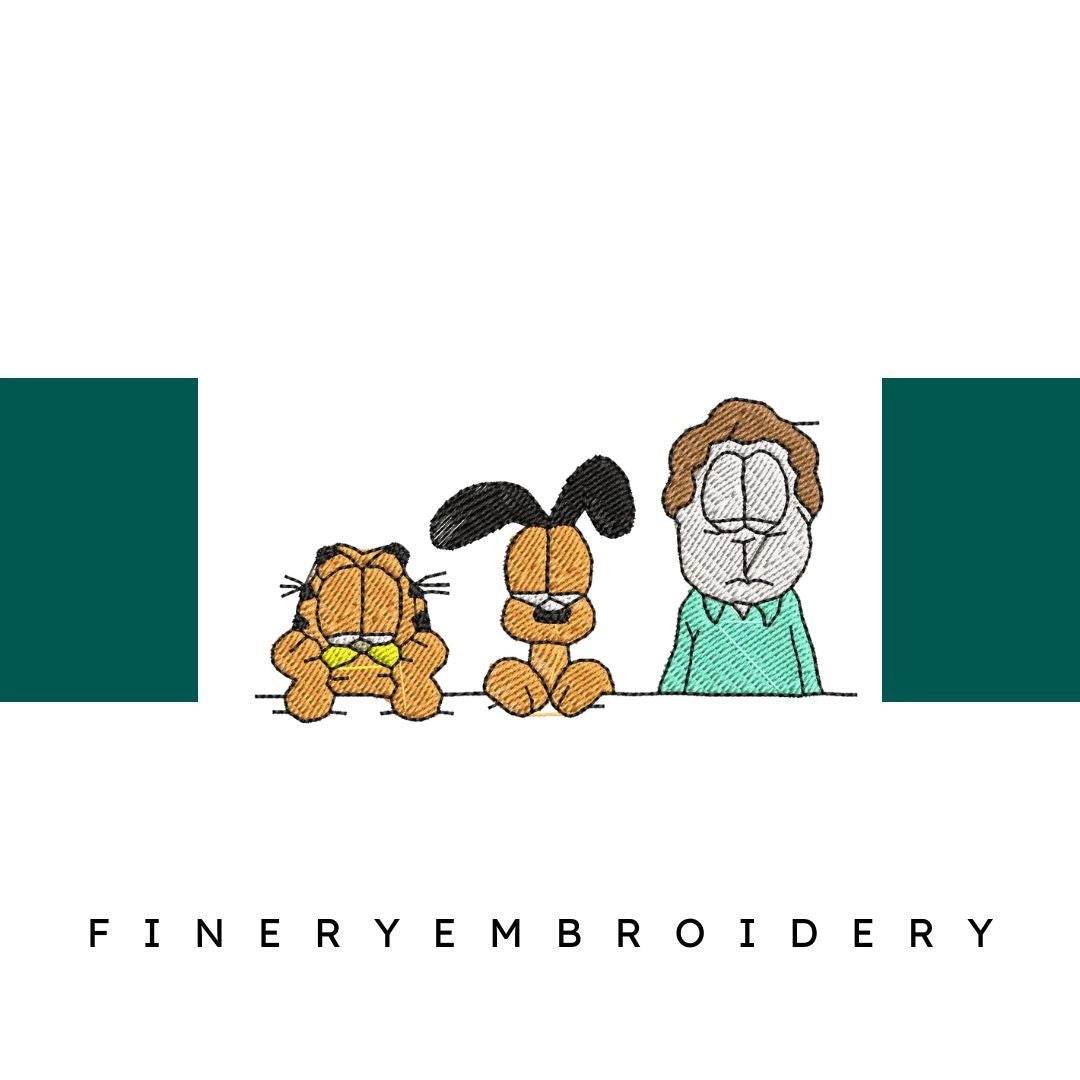Garfield 32 - Embroidery Design