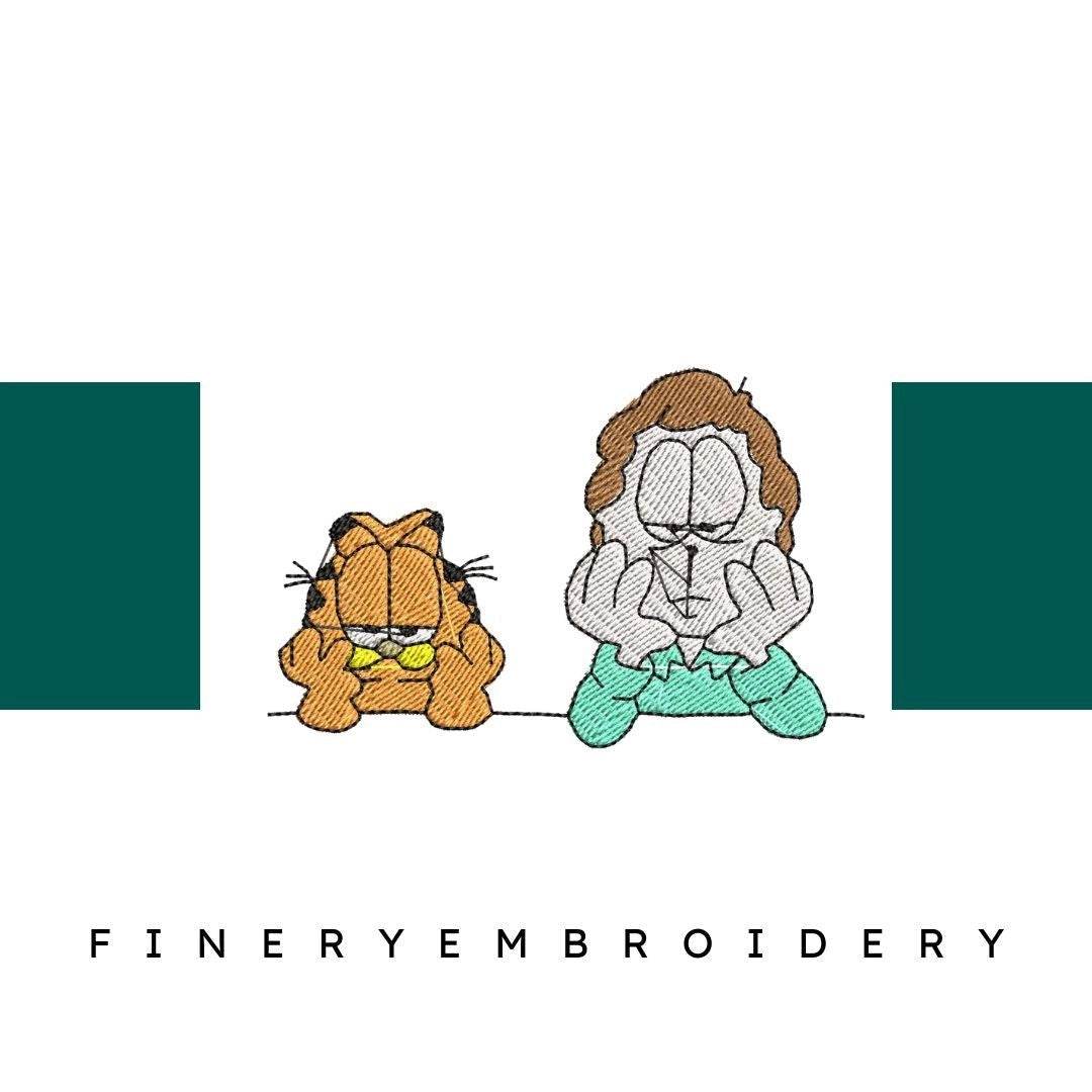Garfield 34 - Embroidery Design
