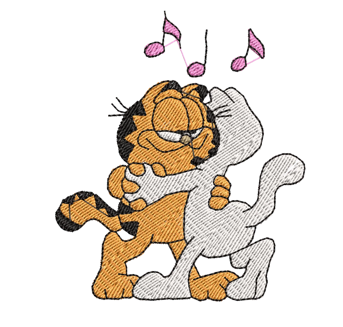 Garfield 36 - Embroidery Design - Image 2