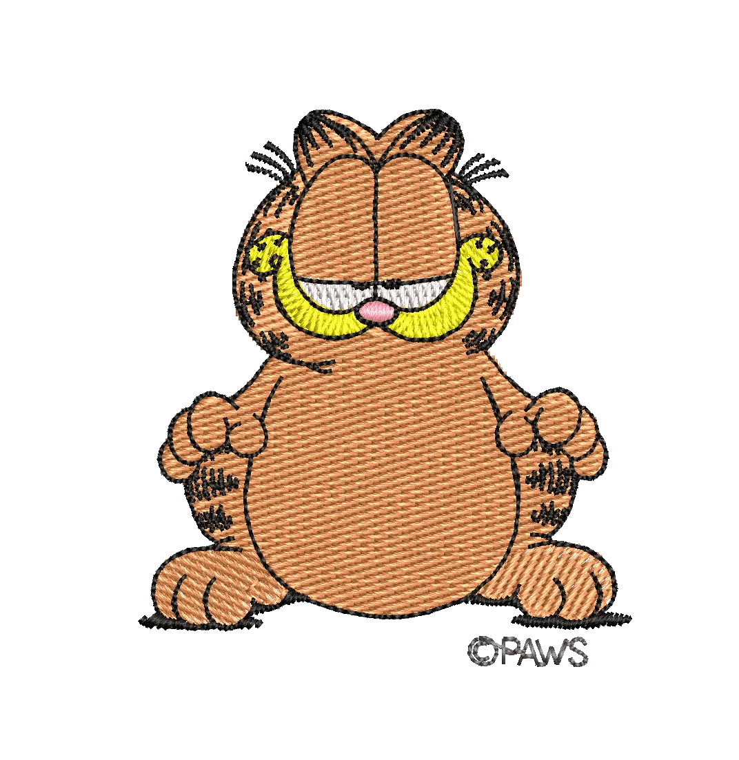 Garfield 41 - Embroidery Design - Image 2