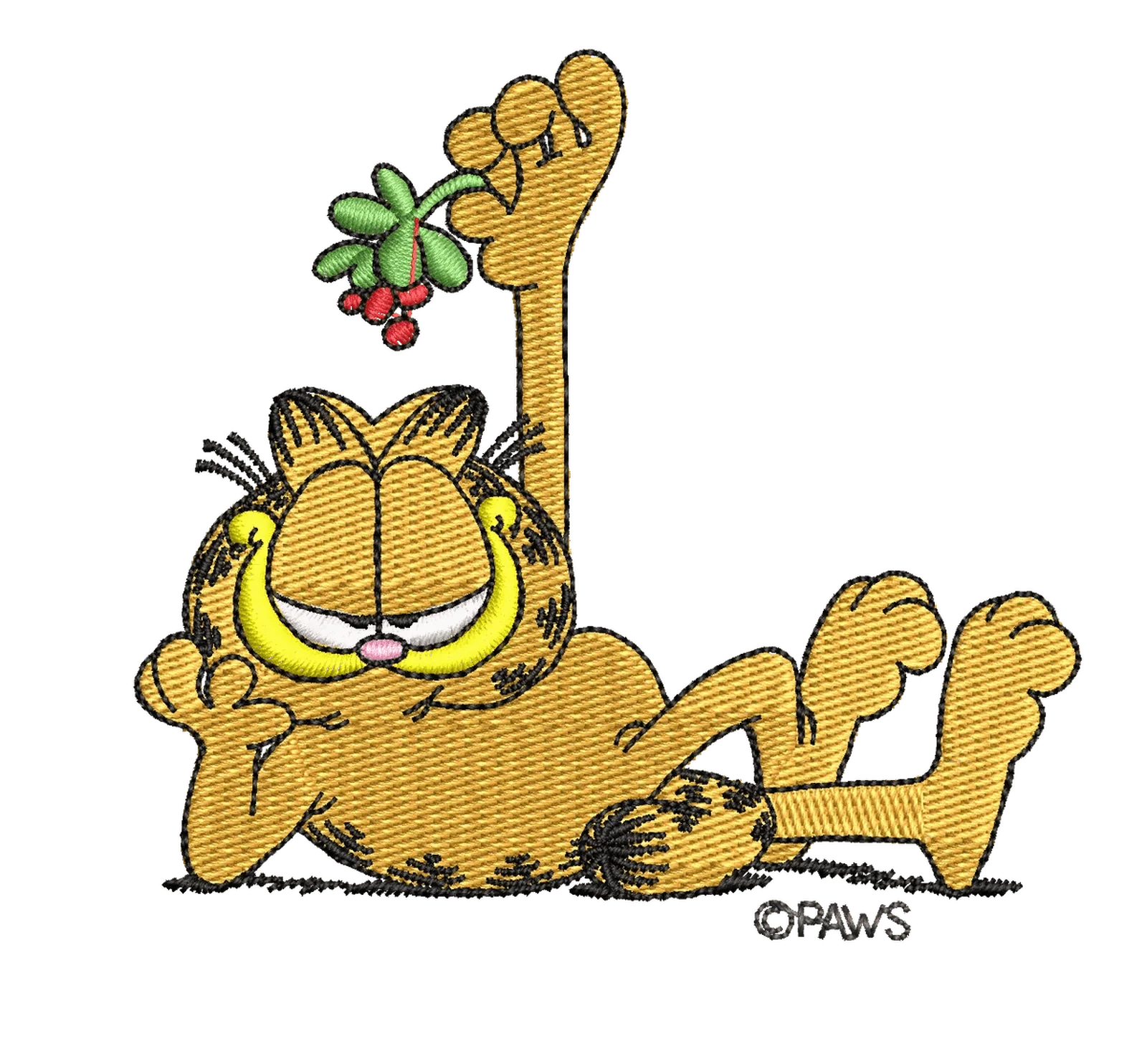 Garfield 48 - Embroidery Design - Image 2