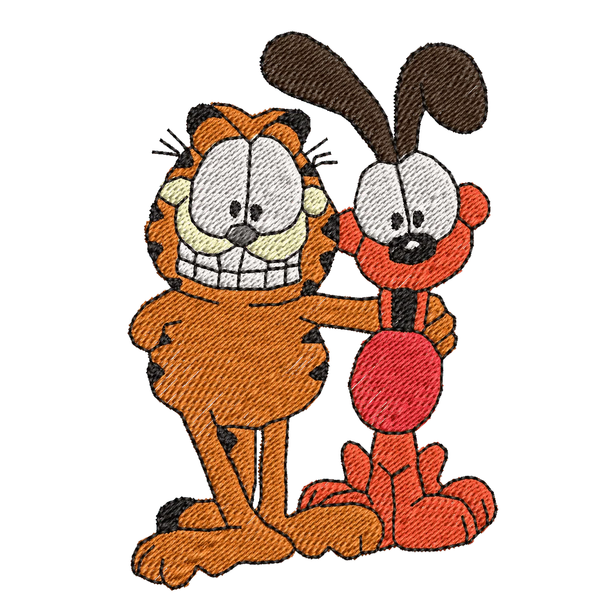 Garfield 52 - Embroidery Design - Image 2