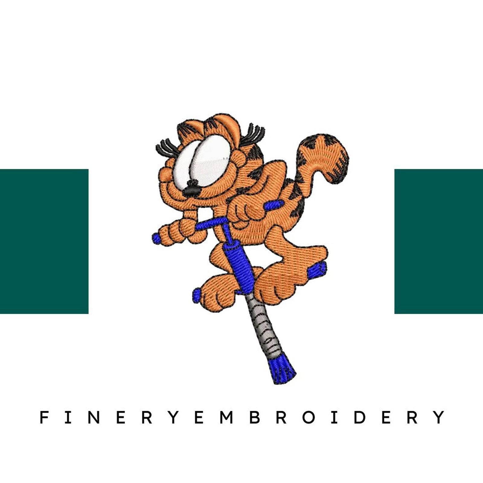 Garfield 54 - Embroidery Design