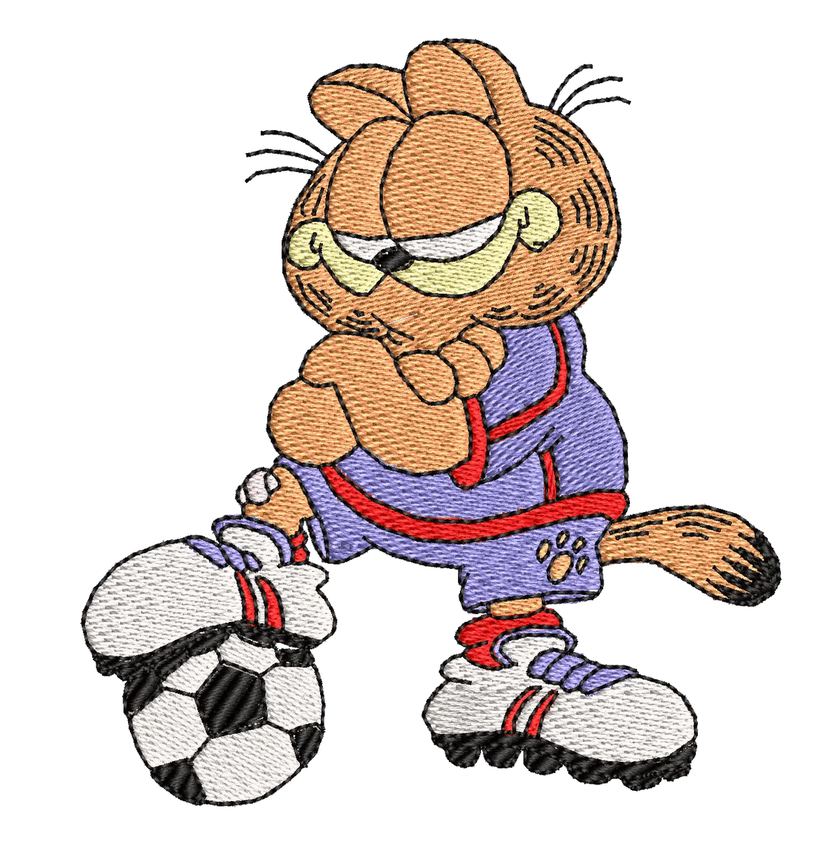 Garfield 56 - Embroidery Design - Image 2