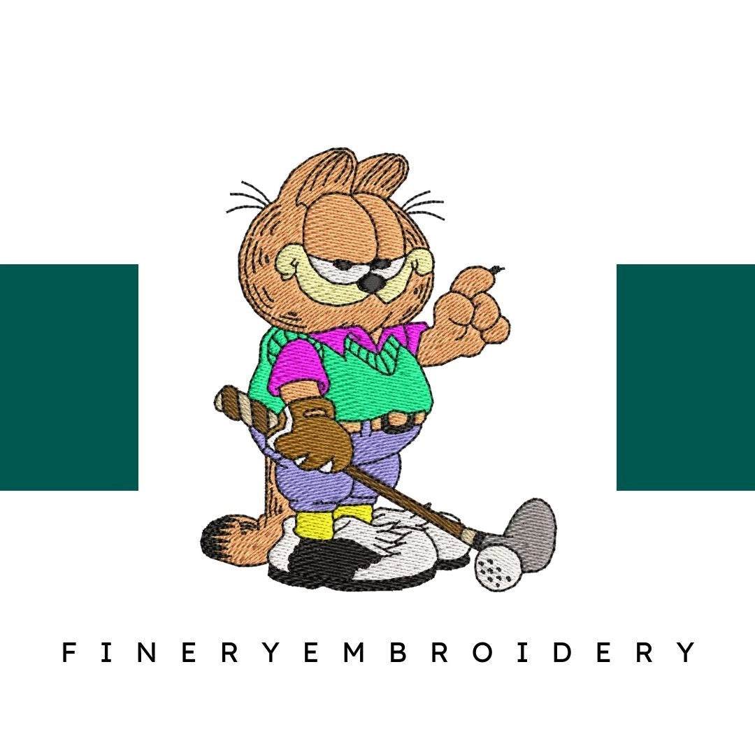 Garfield 57 - Embroidery Design