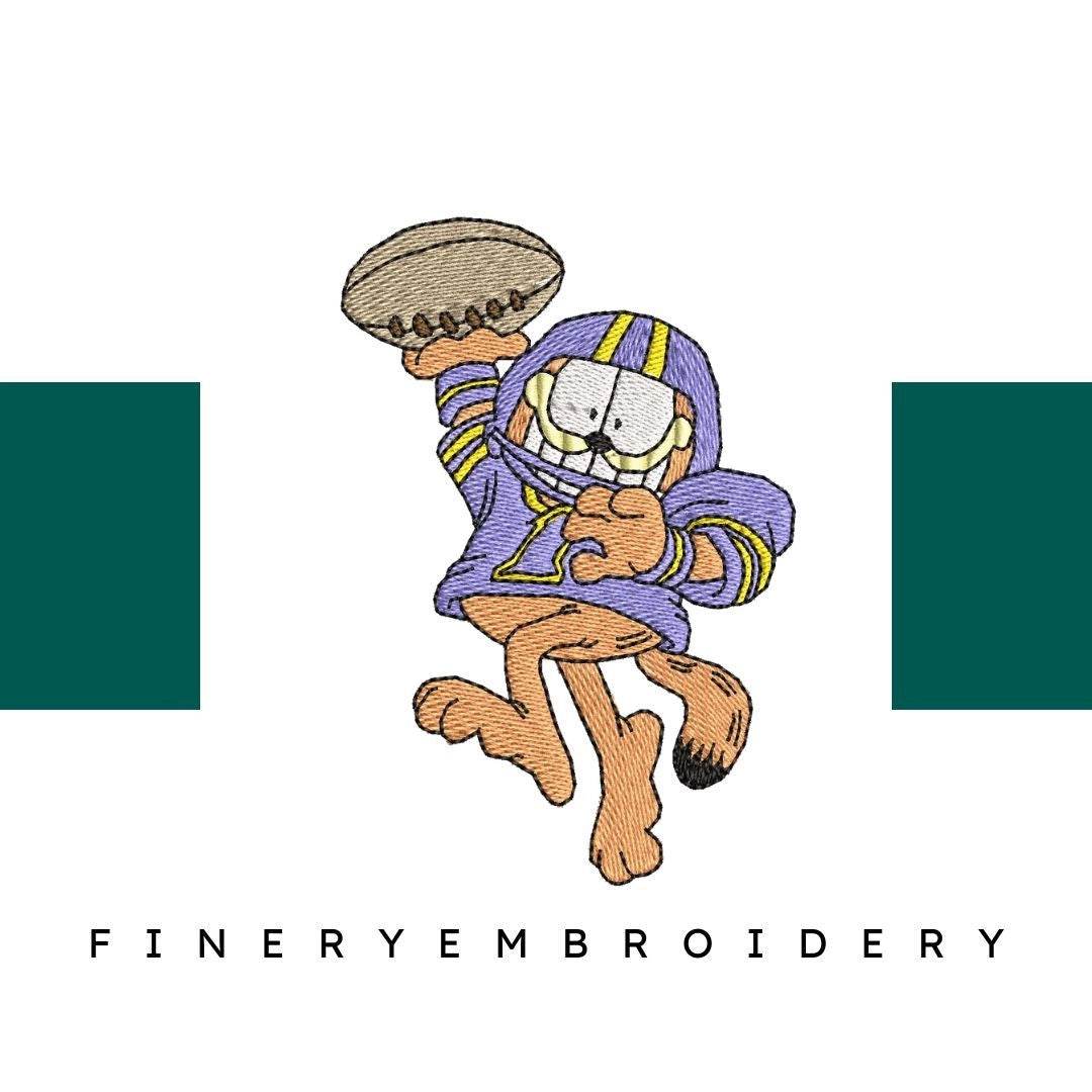 Garfield 60 - Embroidery Design