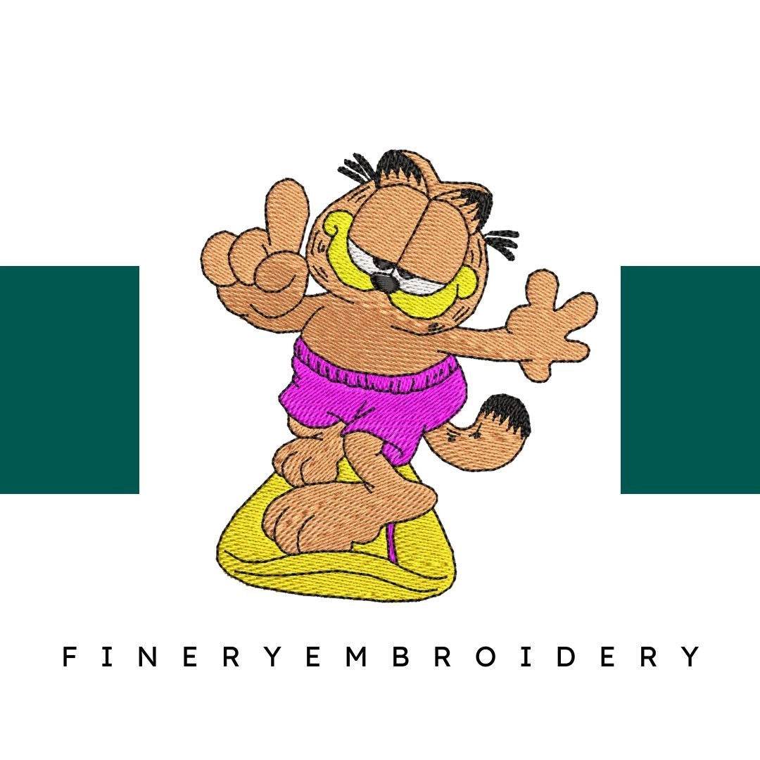 Garfield 63 - Embroidery Design