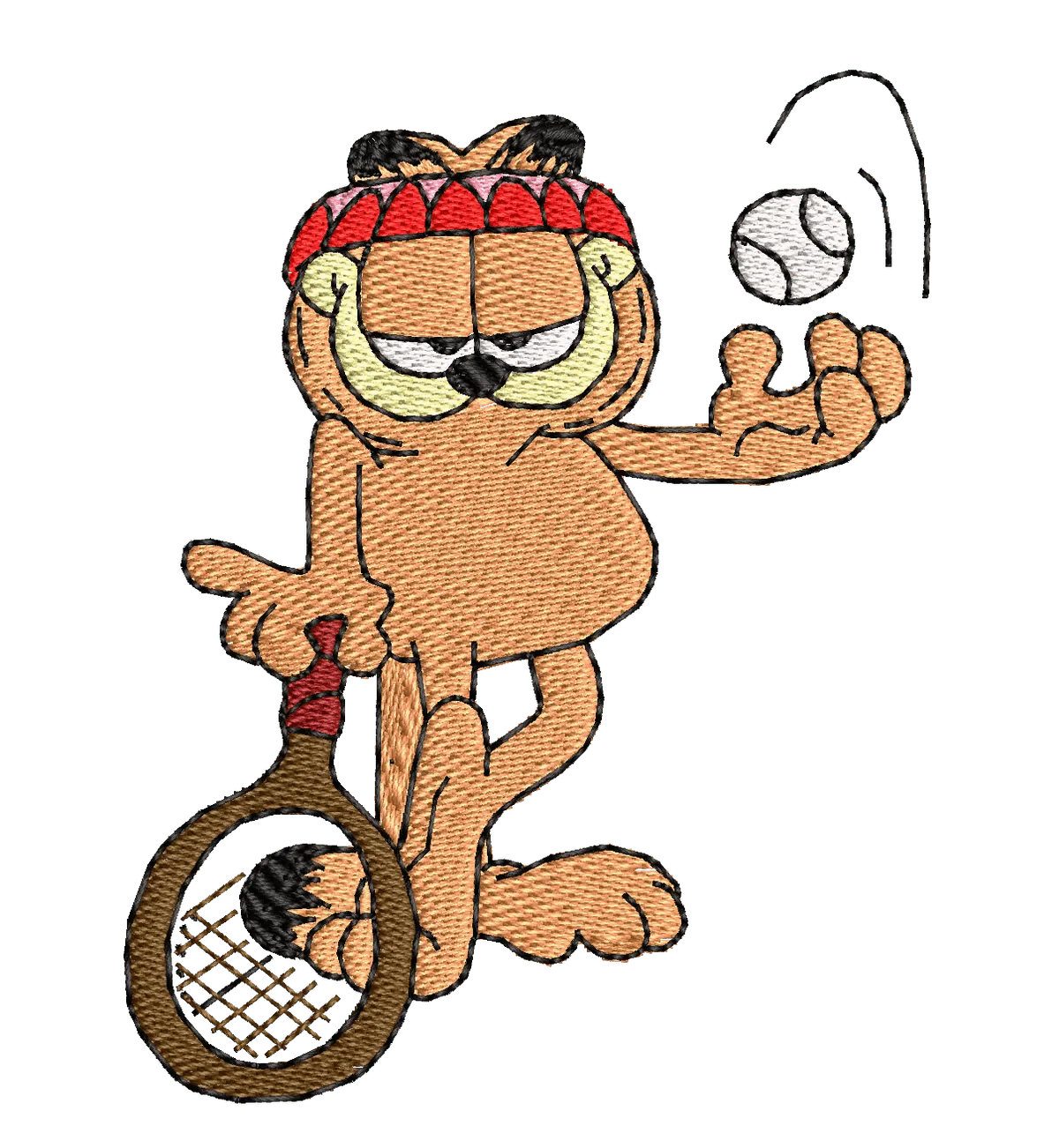Garfield 69- Embroidery Design - Image 2