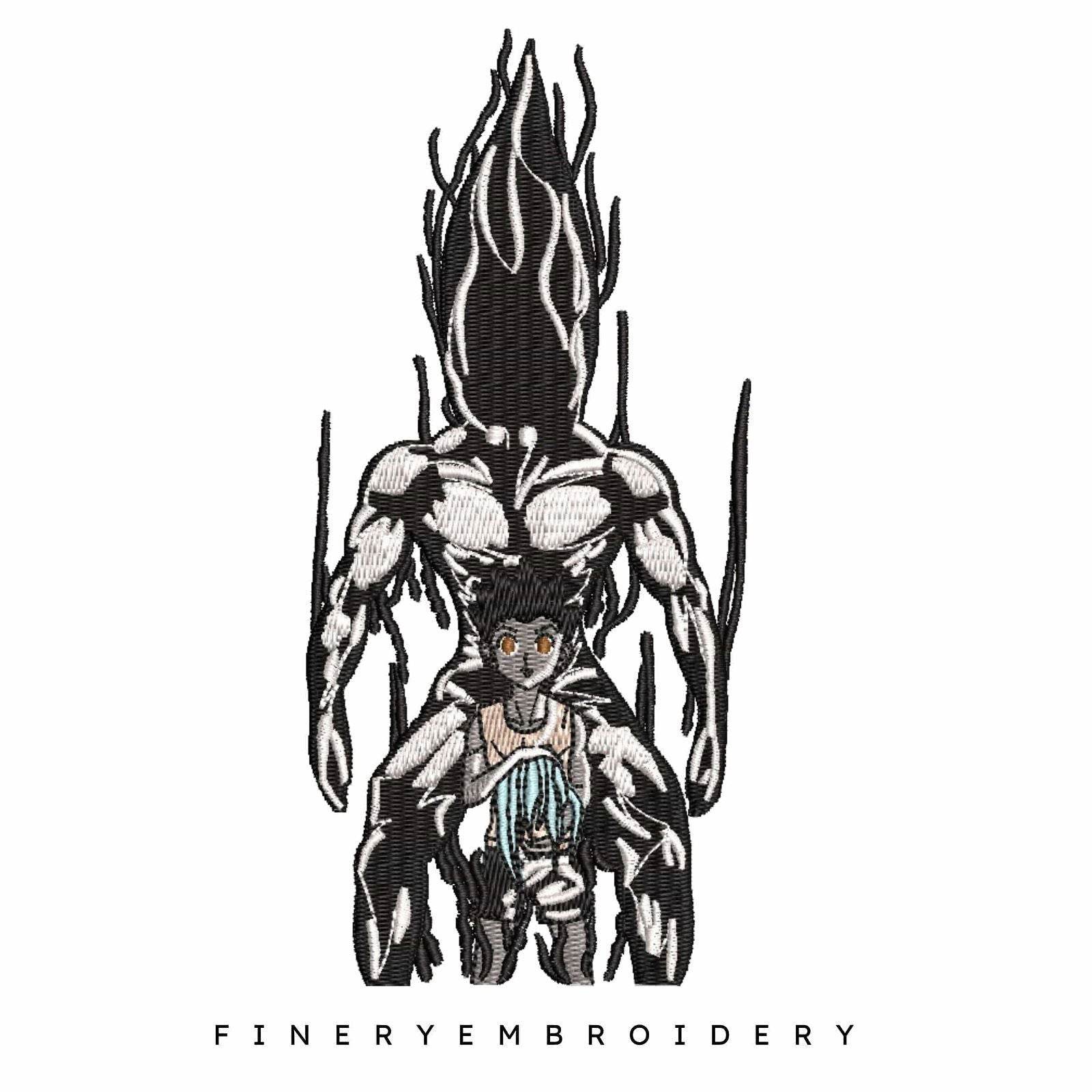 Gon Goku - Anime - Embroidery Design - Image 2