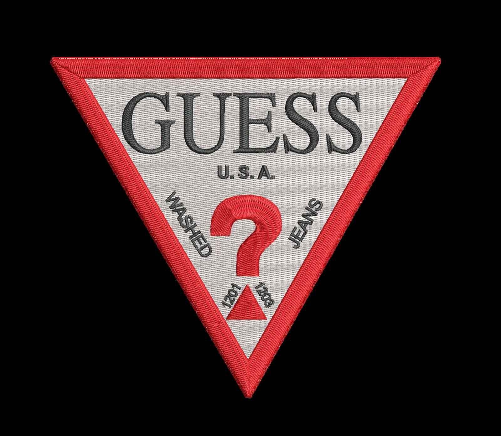 Guess Logo Embroidery Design - Image 2